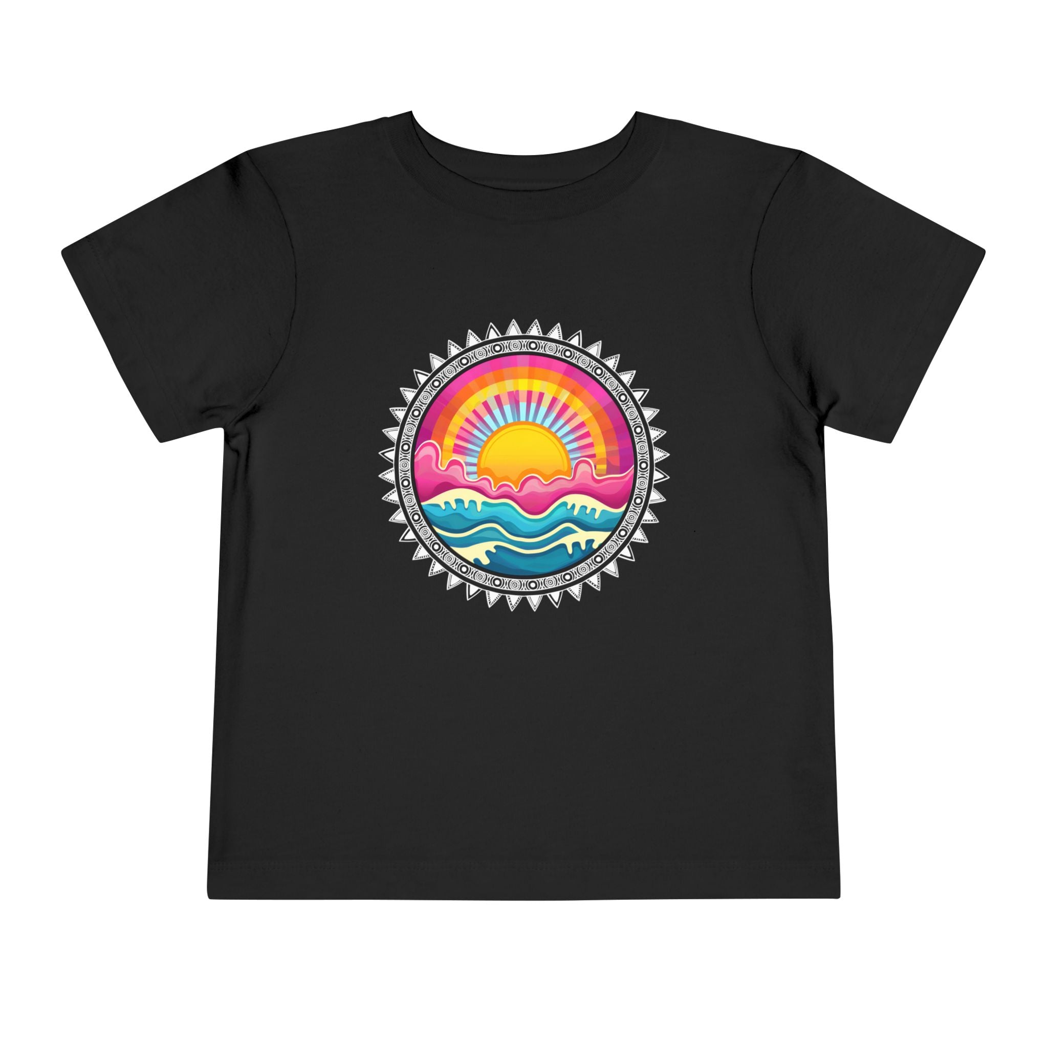 Toddler "Pacific Sunrise" Short Sleeve Tee