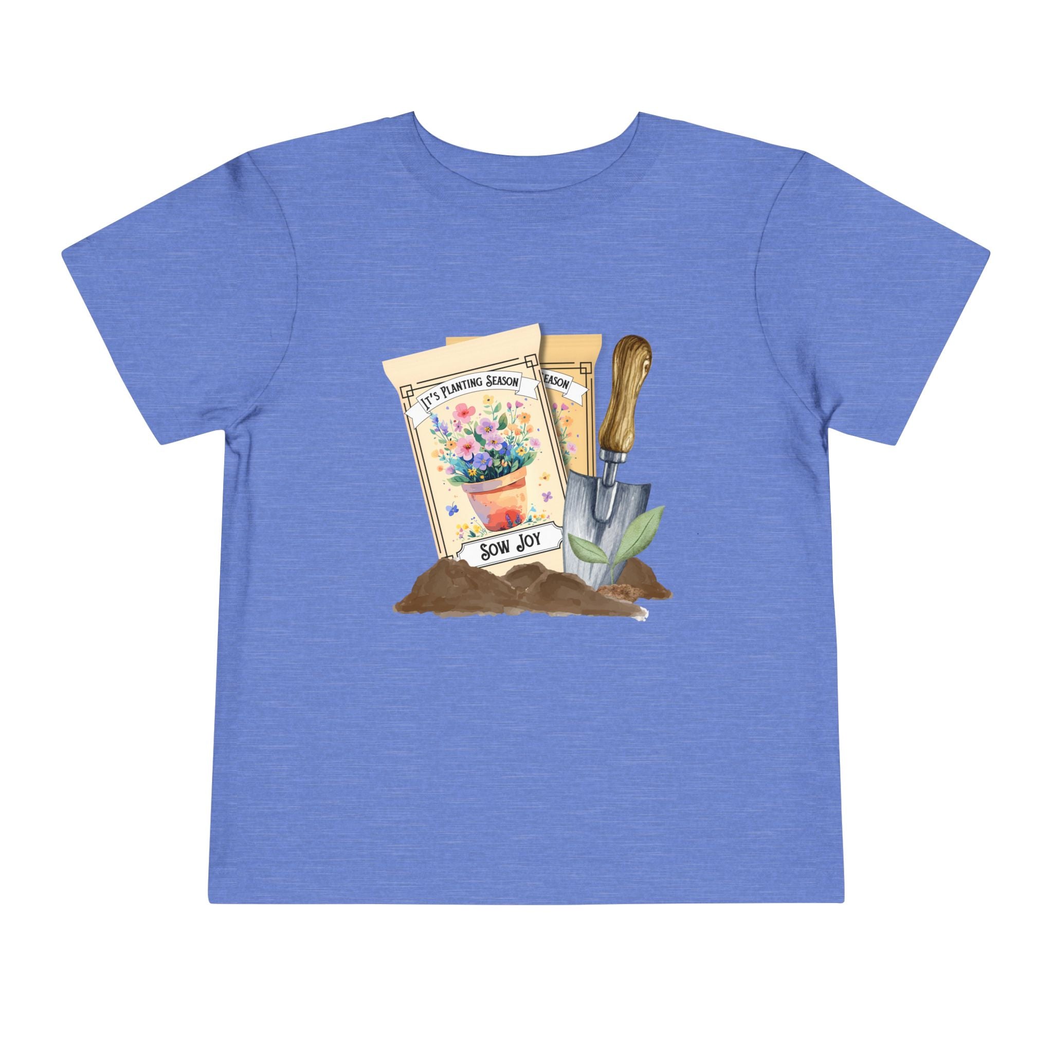 Toddler "Sow Joy" Seed Packet Short Sleeve Tee