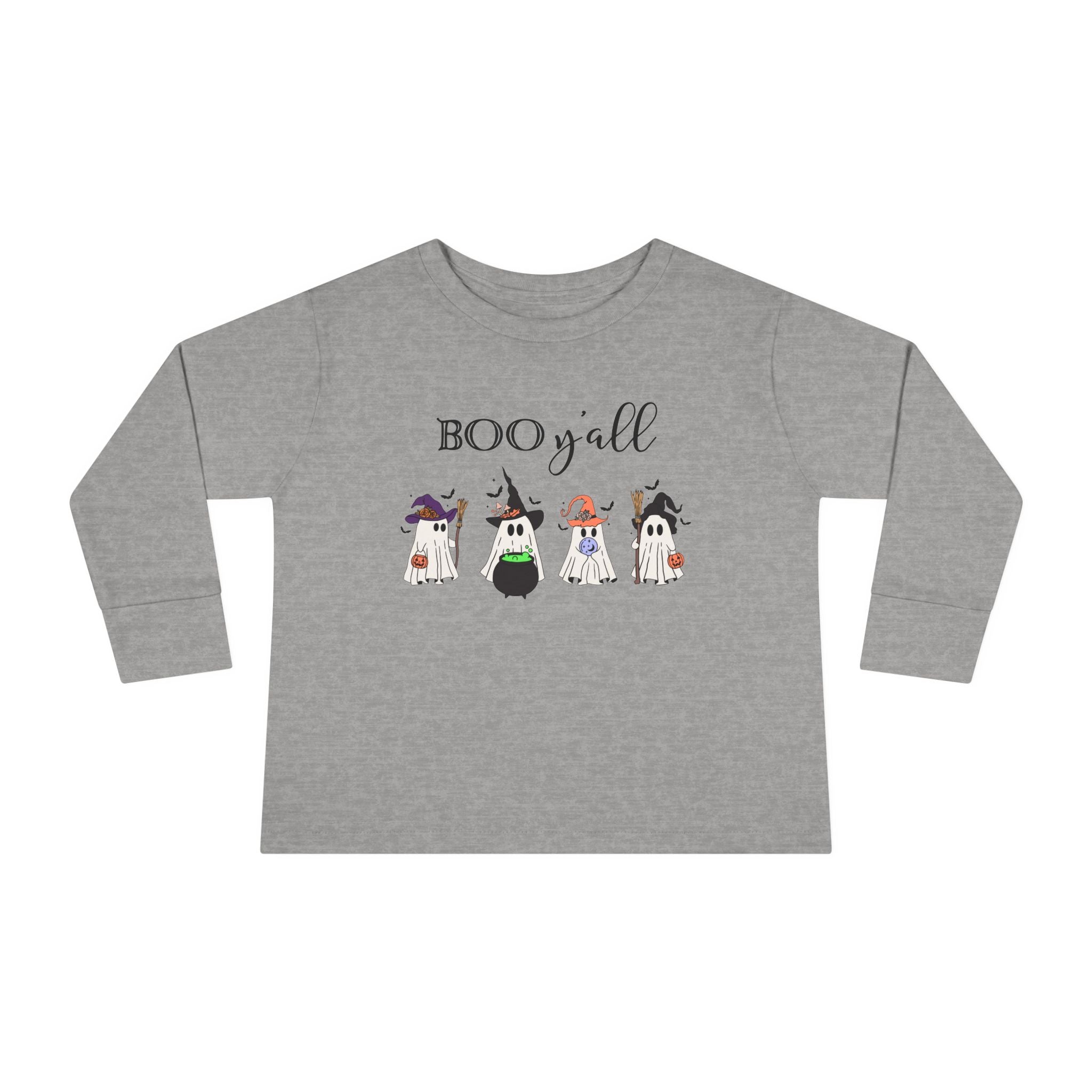 Toddler "Boo Y'all" Long Sleeve Tee