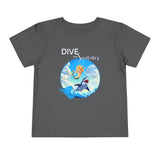 Toddler Merboy "Dive into Summer" Short Sleeve Tee