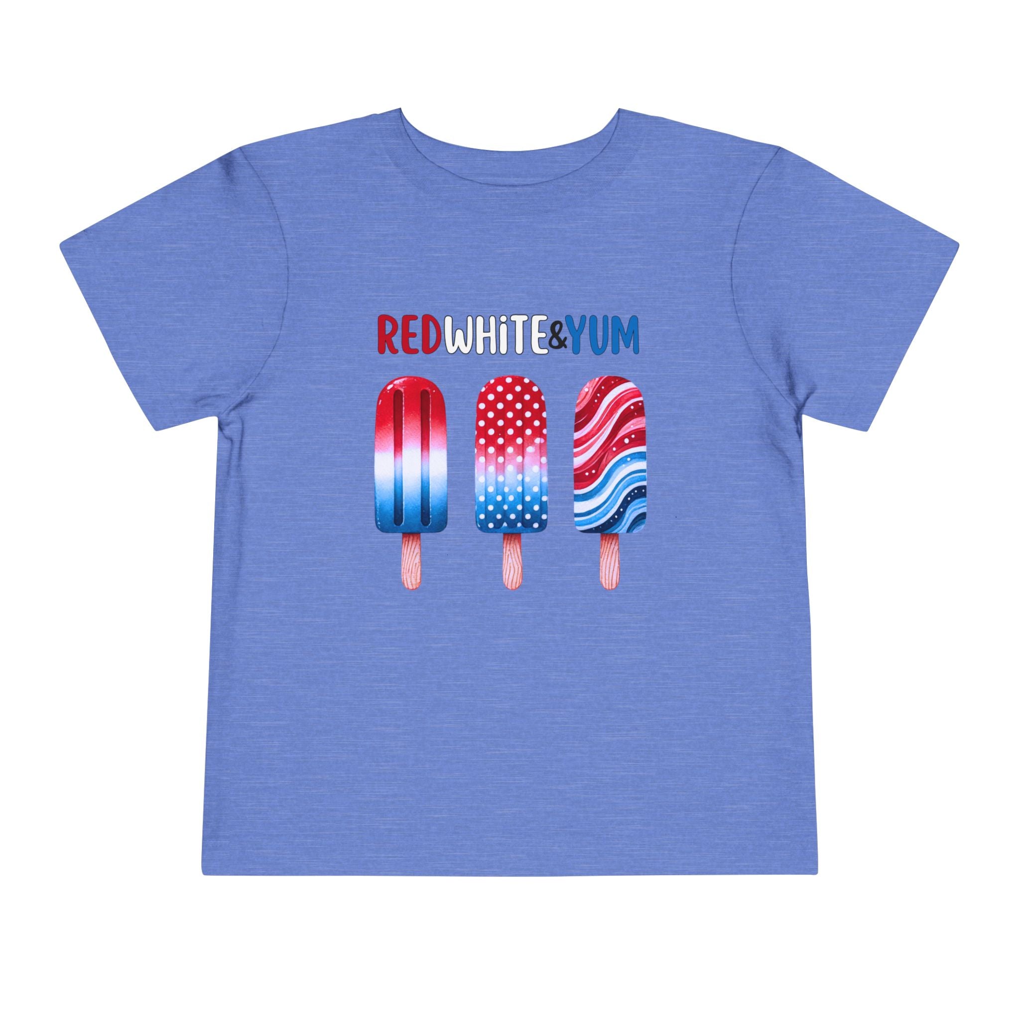 Toddler "Red White & Yum" Short Sleeve Tee