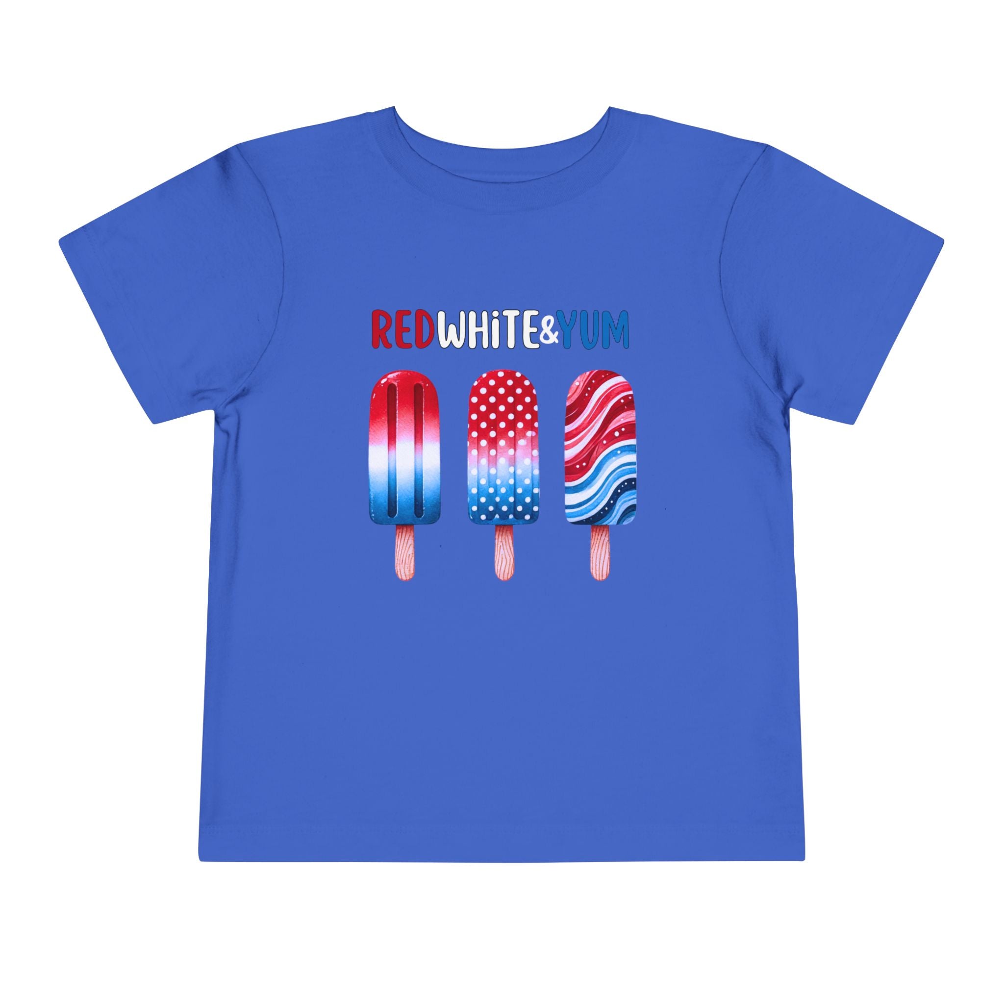 Toddler "Red White & Yum" Short Sleeve Tee