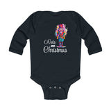 "Nuts About Christmas" Baby Long Sleeve Bodysuit