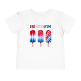 Toddler "Red White & Yum" Short Sleeve Tee