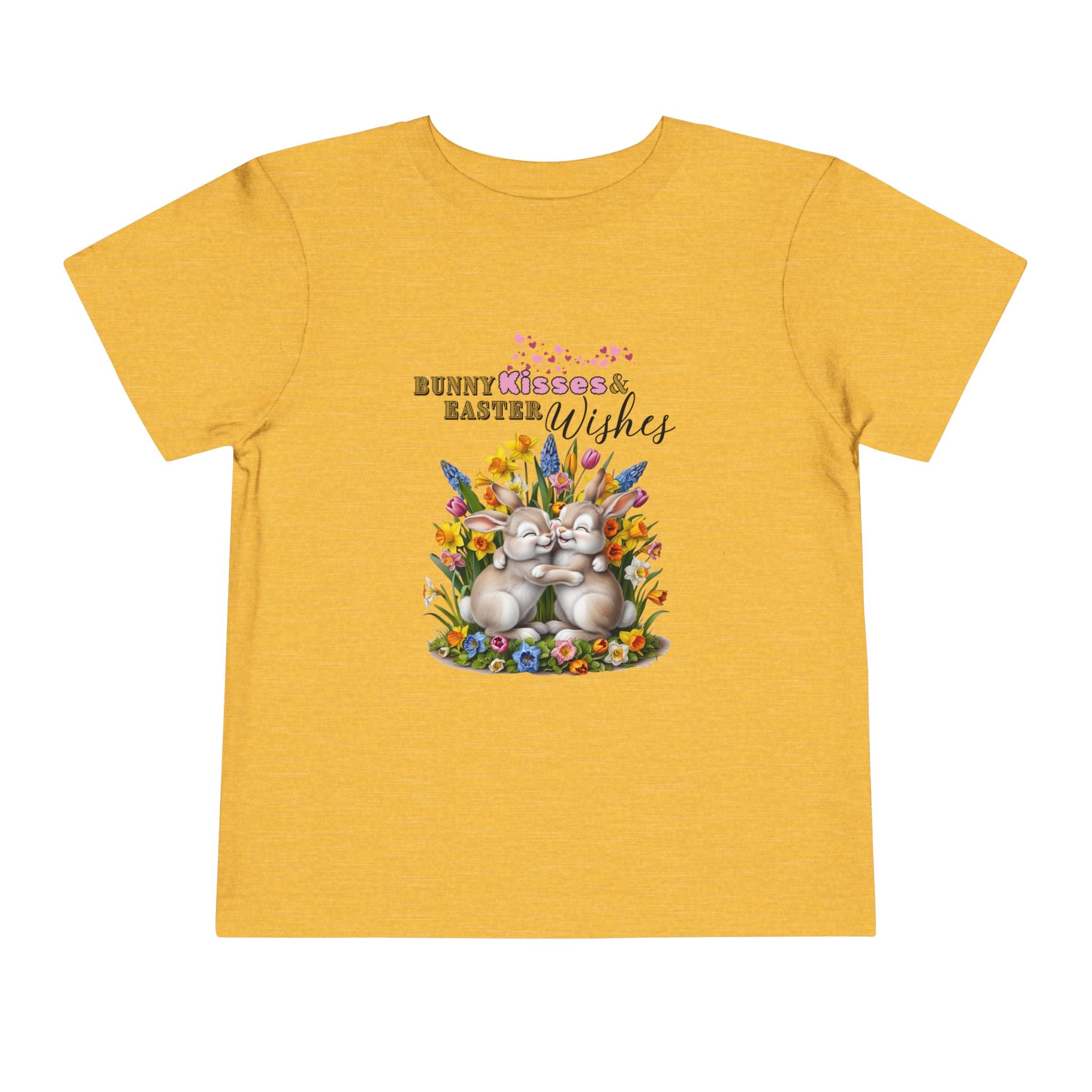 Toddler "Bunny Kisses" Short Sleeve Tee