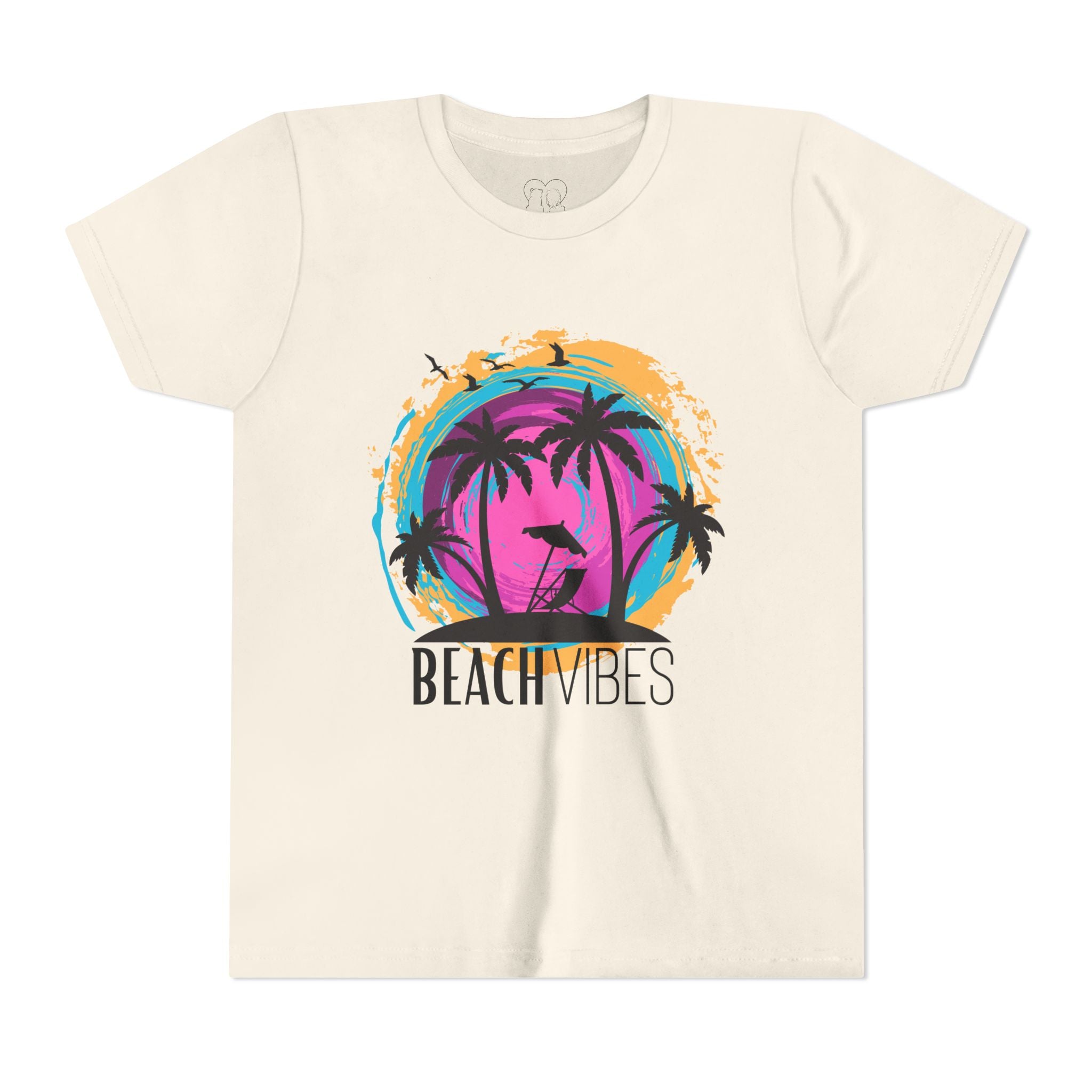 Kids "Beach Vibes" Short Sleeve Tee