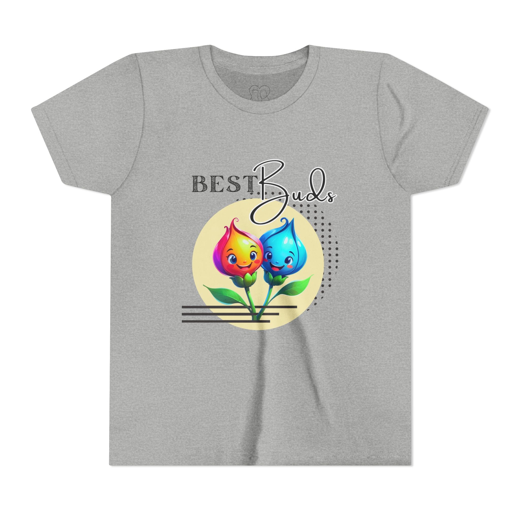 Kids "Best Buds" Deco Yellow Short Sleeve Tee