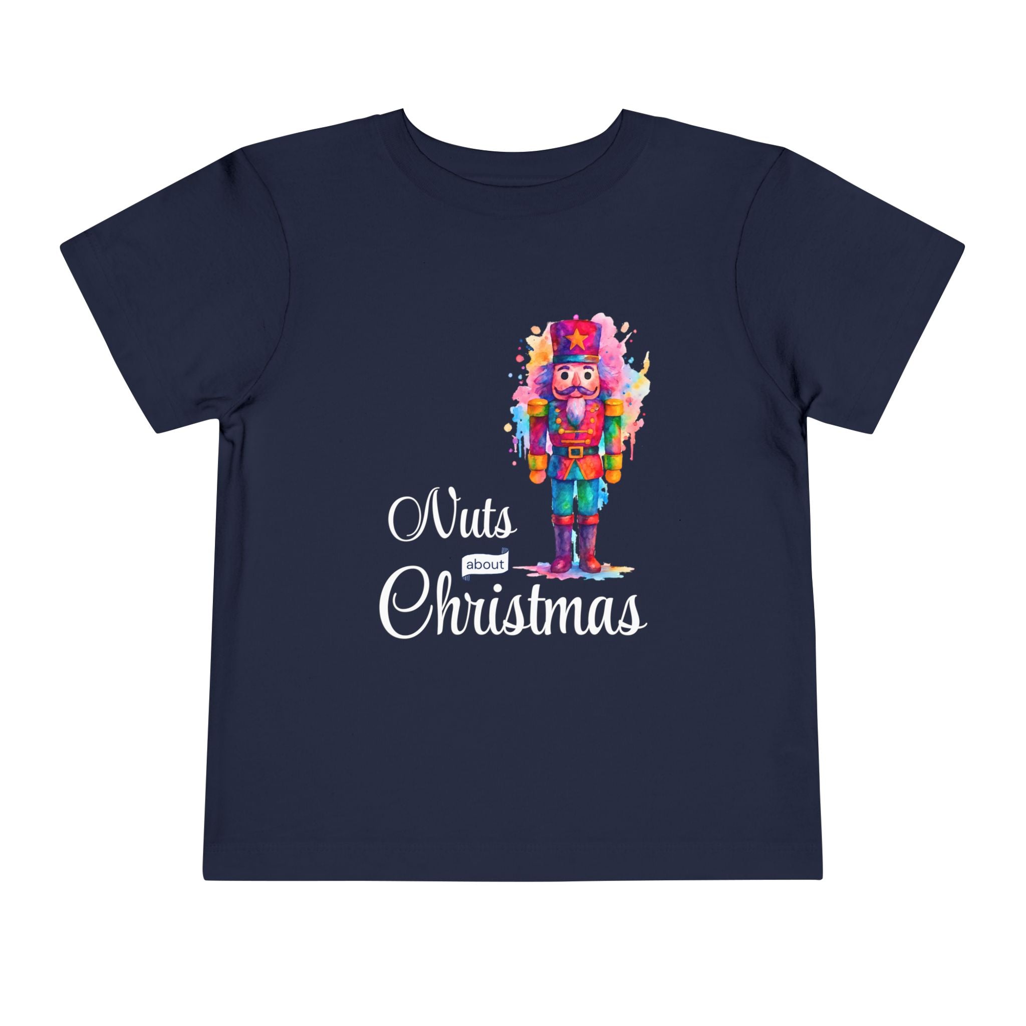 "Nuts about Christmas" Toddler Short Sleeve Tee