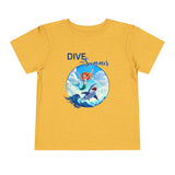 Toddler Mermaid "Dive into Summer" Short Sleeve Tee