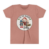 "Tis The Season to be Jolly" Kids Short Sleeve Tee