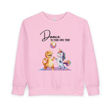 Toddler "Dance" Sweatshirt