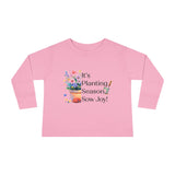 Toddler "Sow Joy" Flower Pot Unisex Long Sleeve Tee