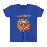 Kids "Stay Sunny" Short Sleeve Tee