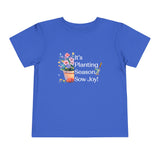 Toddler "Sow Joy" Flower Pot Short Sleeve Tee