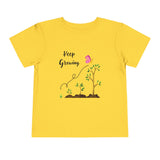Toddler "Keep Growing" Short Sleeve Tee