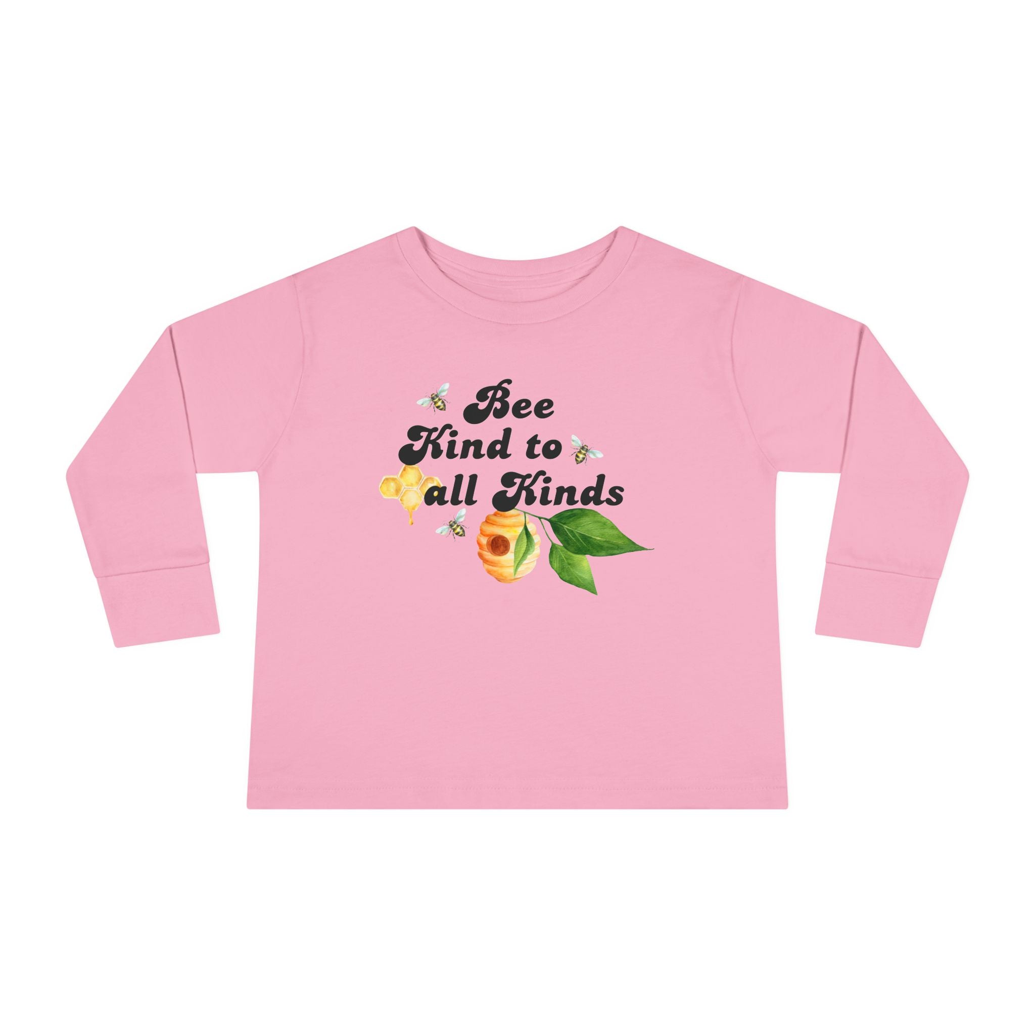 Toddler "Bee Kind" Long Sleeve Tee