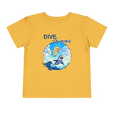 Toddler Merboy "Dive into Summer" Short Sleeve Tee