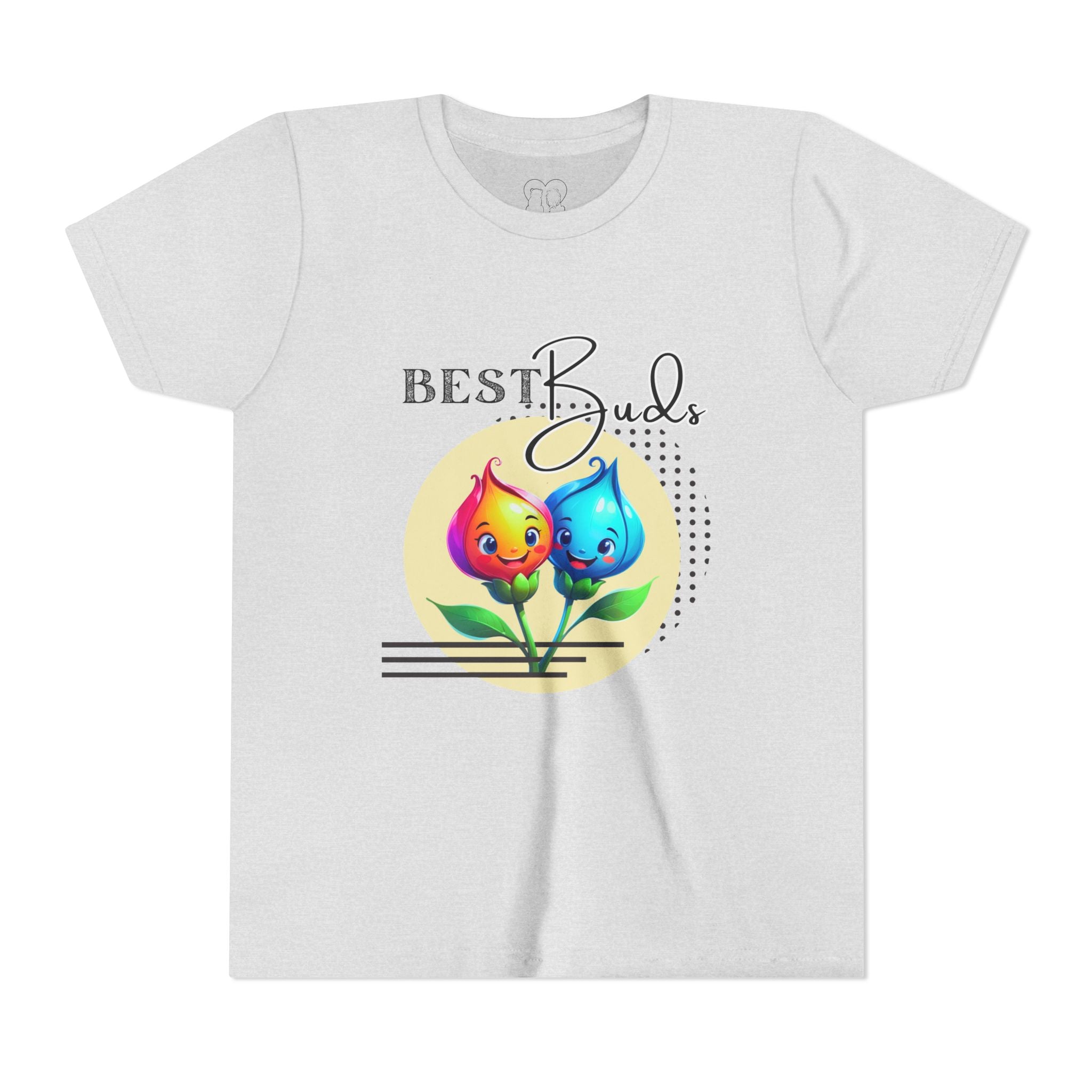 Kids "Best Buds" Deco Yellow Short Sleeve Tee