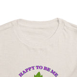 Toddler "Happy To Be Me" Short Sleeve Tee