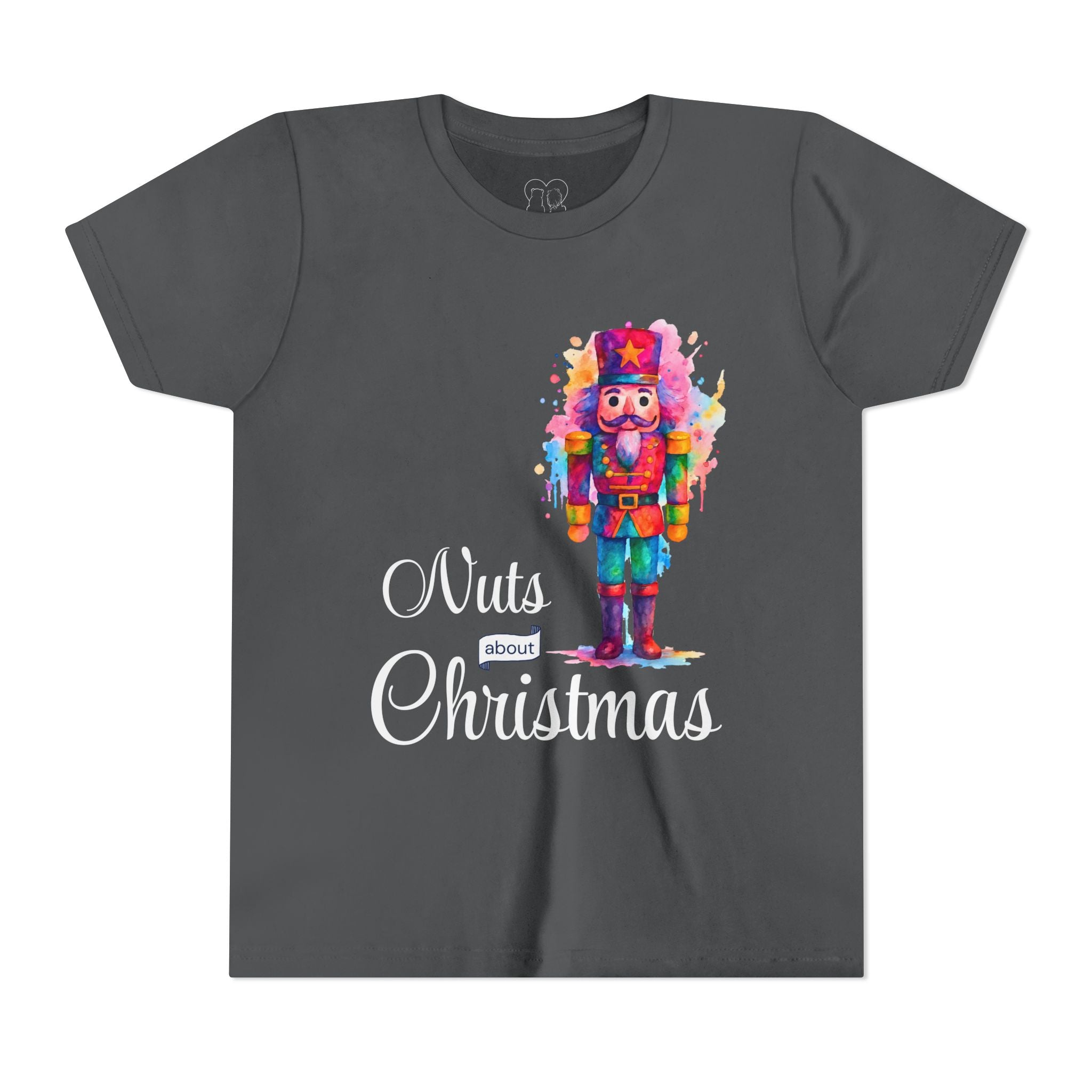 "Nuts about Christmas" Kids Short Sleeve Tee