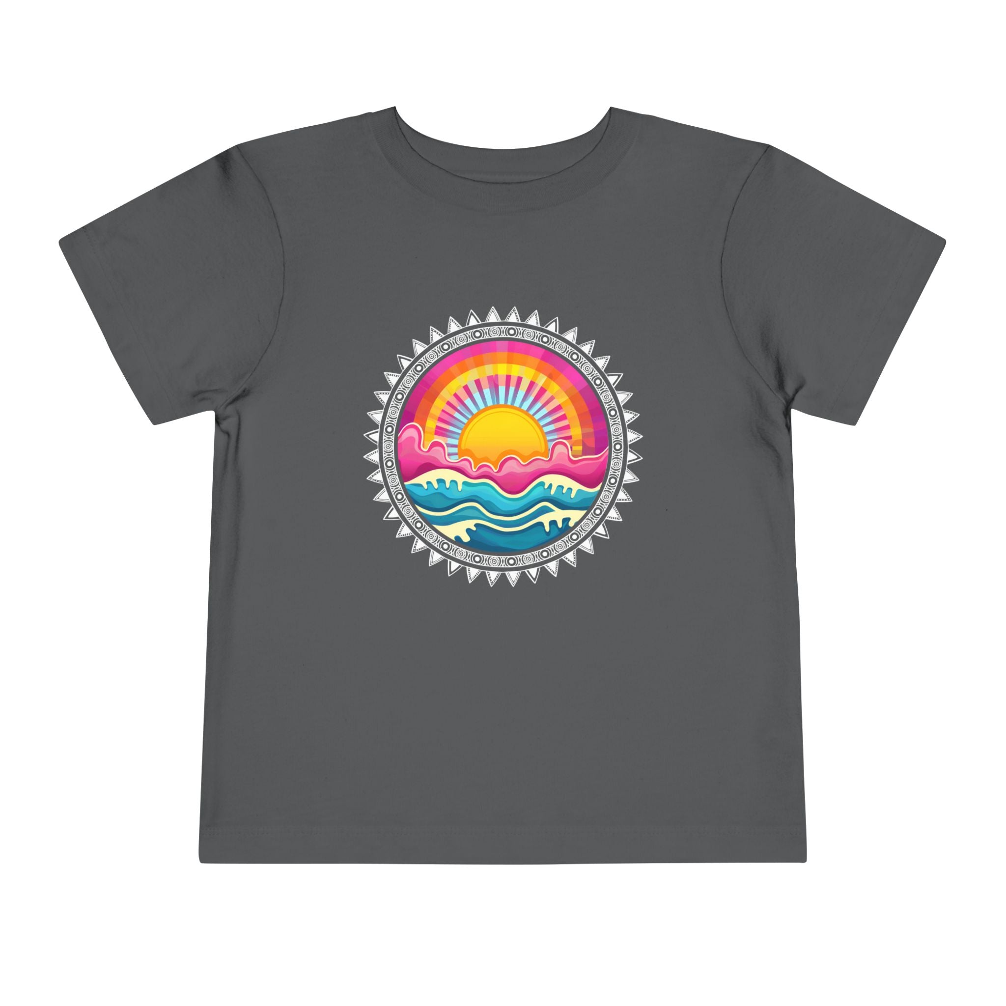 Toddler "Pacific Sunrise" Short Sleeve Tee