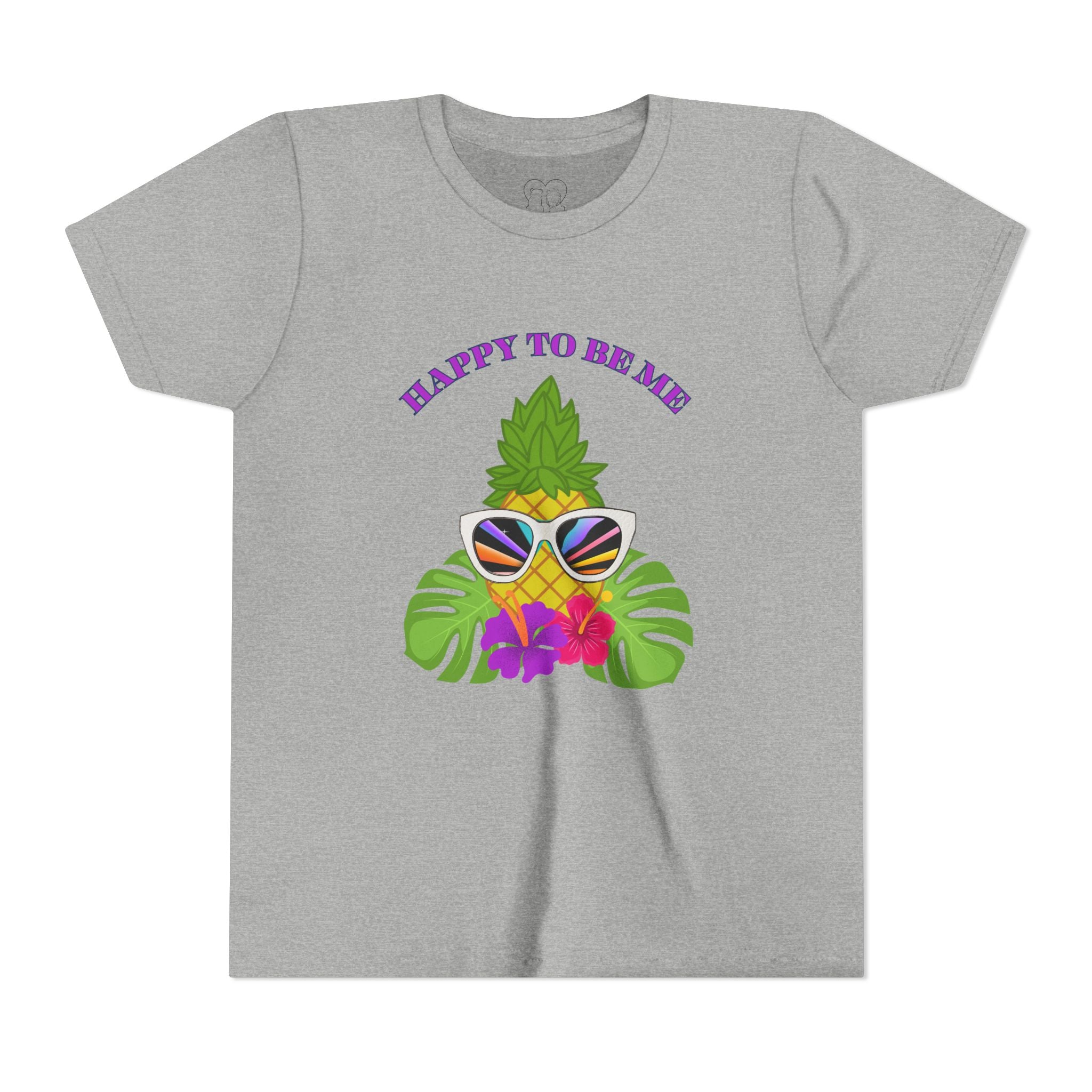 Kids "Happy to be Me" Short Sleeve Tee