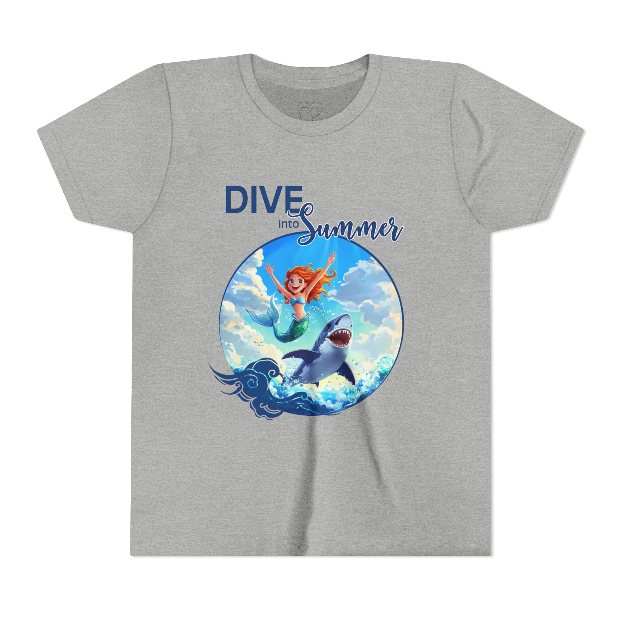 Kids "Mermaid Dive" Short Sleeve Tee