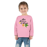Toddler "Bee Kind" Long Sleeve Tee