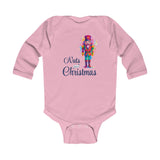 "Nuts About Christmas" Baby Long Sleeve Bodysuit