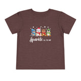 "Sparkle all the Way" Toddler Short Sleeve Tee