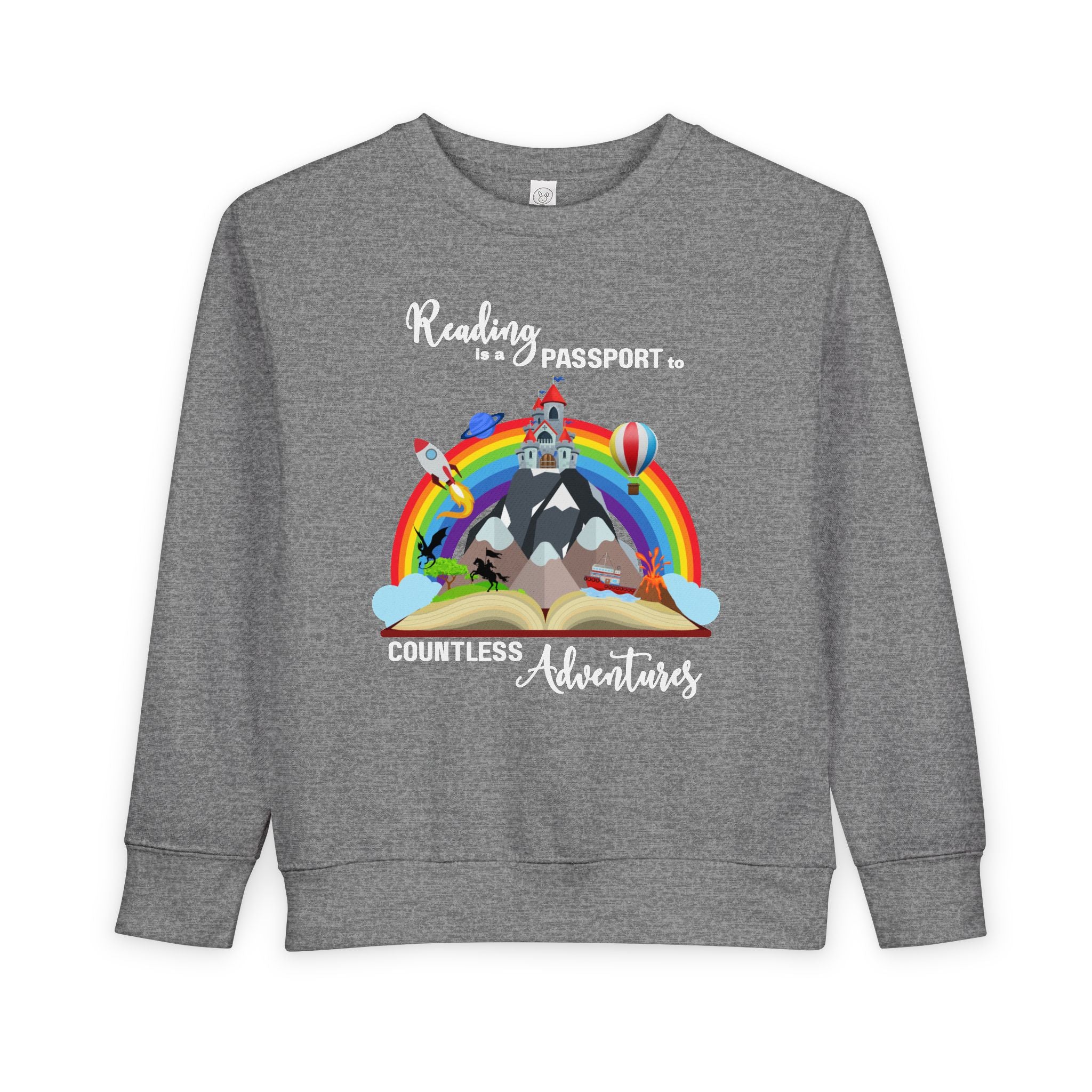 Toddler "Reading" Sweatshirt