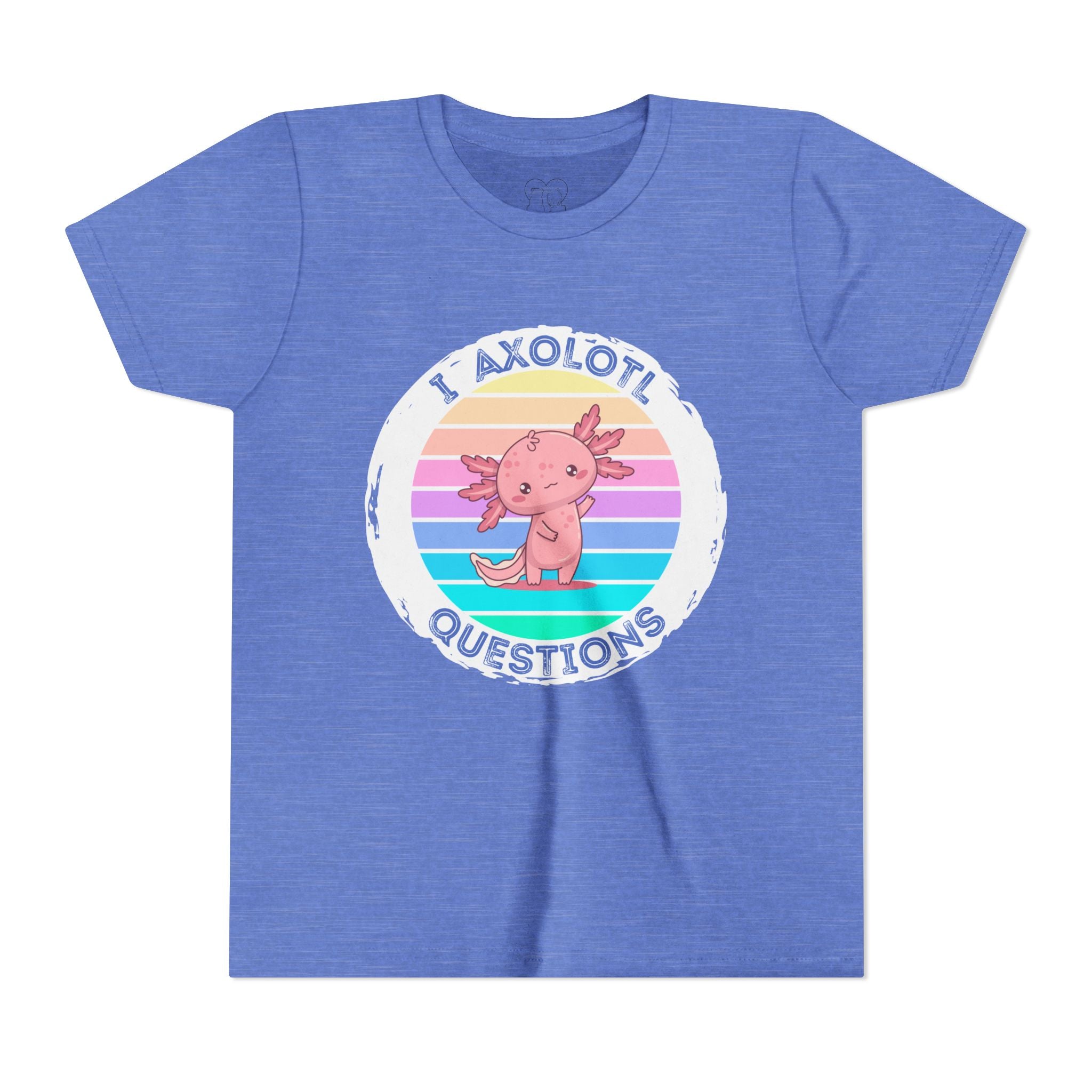 "Axolotl Questions" Kids Short Sleeve Tee
