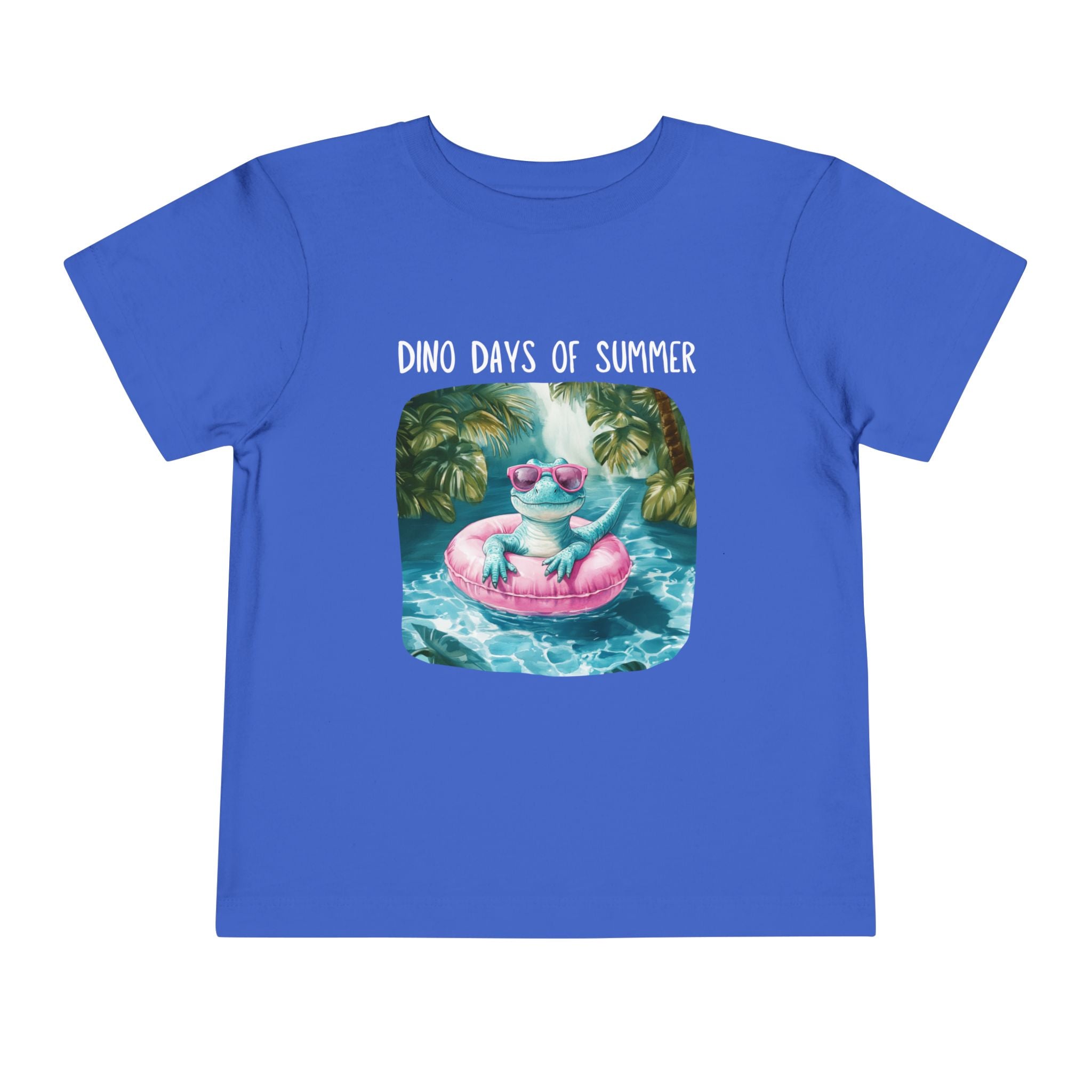 Toddler "Dino Summer" Short Sleeve Tee