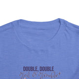 Toddler "Toil & Trouble" Sister Sibling Short Sleeve Tee