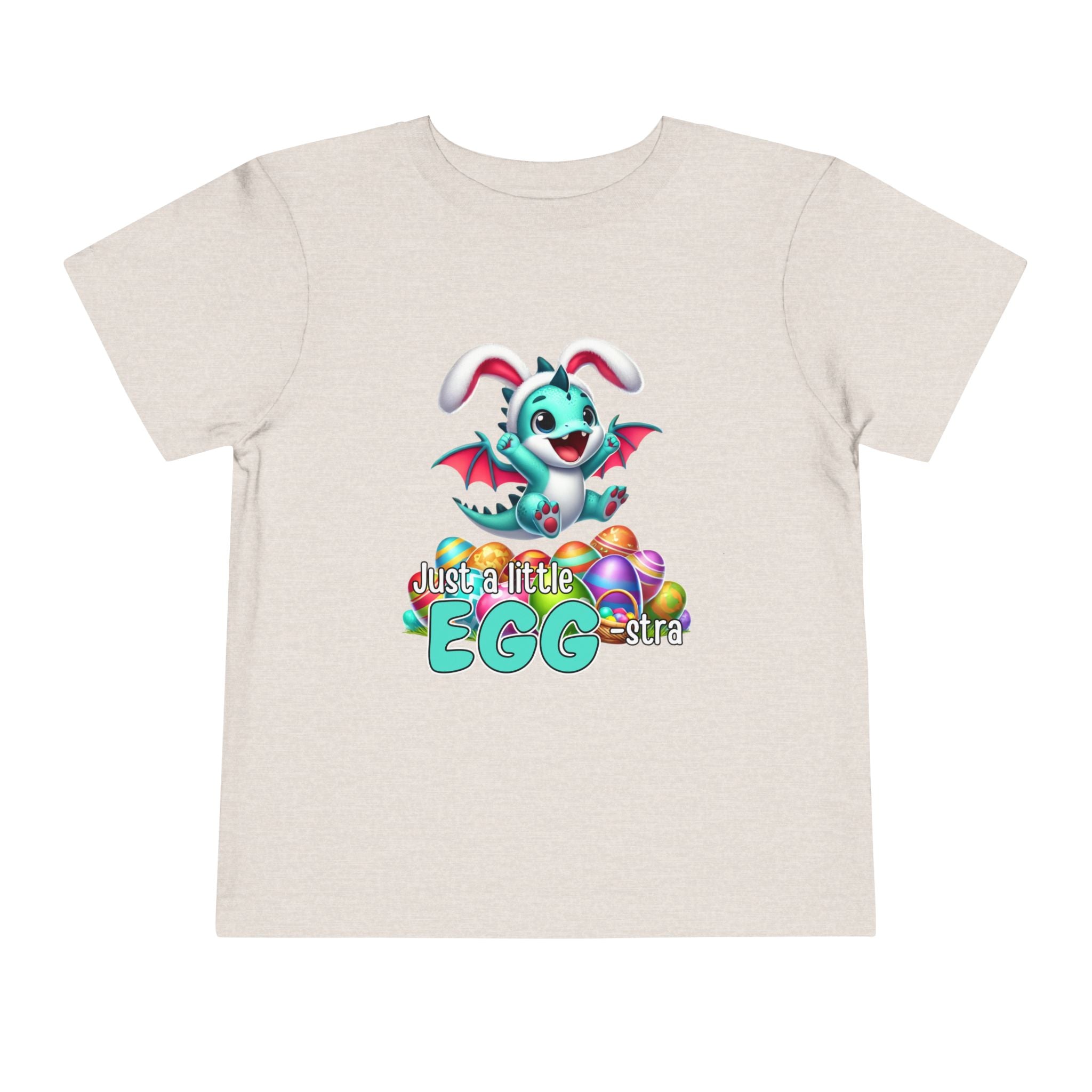 Toddler "Egg-stra" Short Sleeve Tee