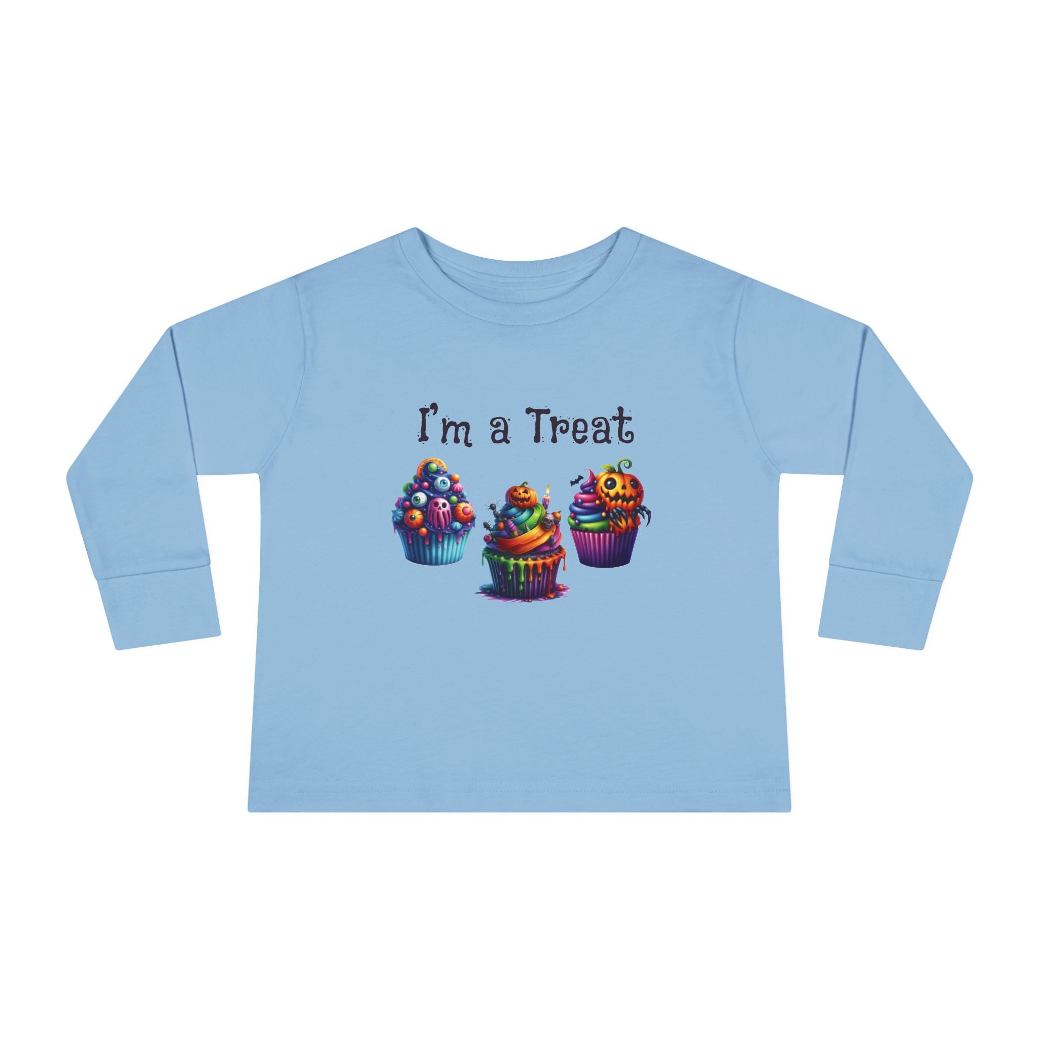 Toddler "I'm a Treat" Halloween Long Sleeve Tee