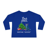 "Dear Santa" Toddler Long Sleeve Tee