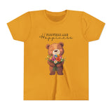Kids "Flowers are Happiness" URSA Short Sleeve Tee