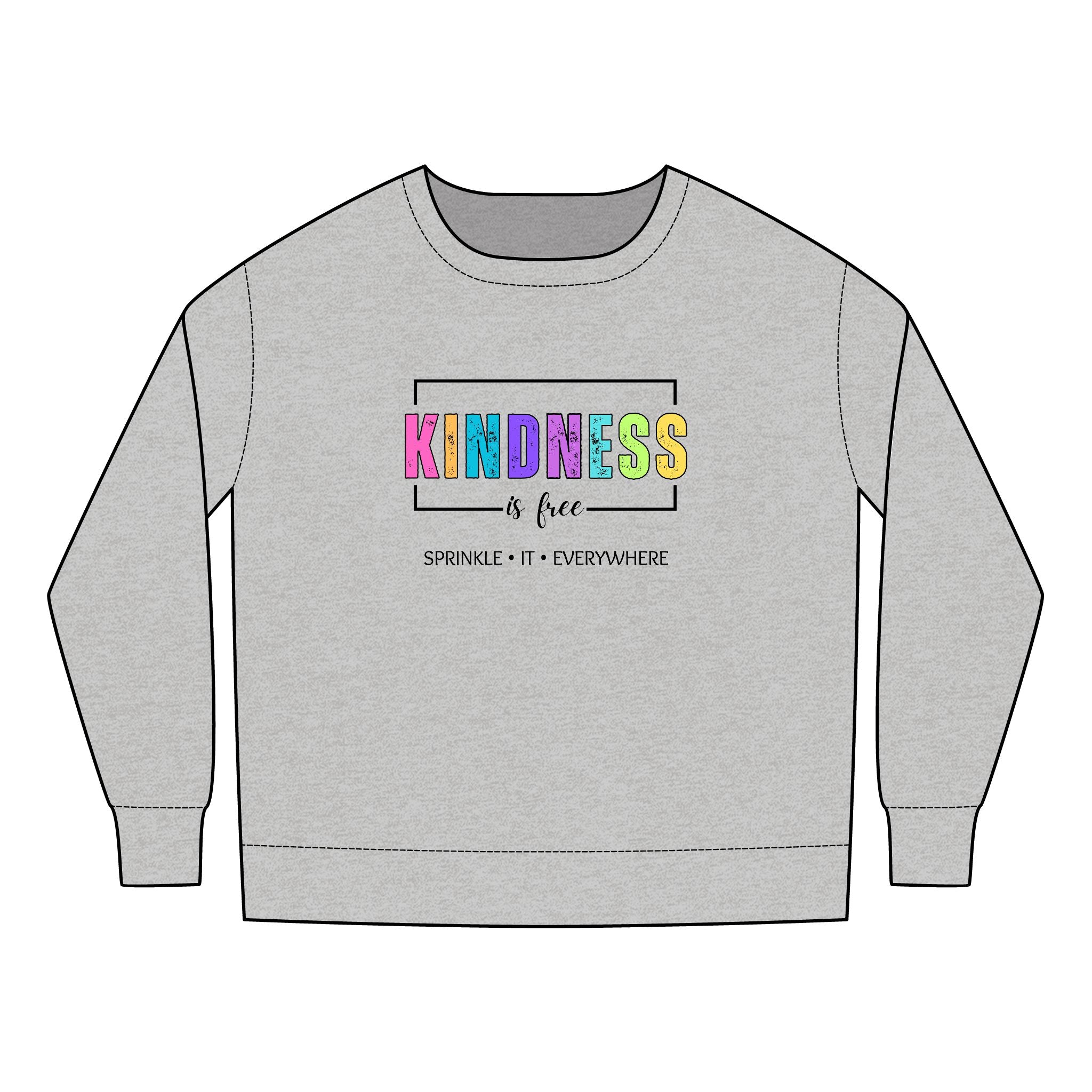 Toddler "Sprinkle Kindness" Sweatshirt
