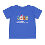 "Sparkle all the Way" Toddler Short Sleeve Tee