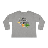 Toddler "Bee Kind" Long Sleeve Tee