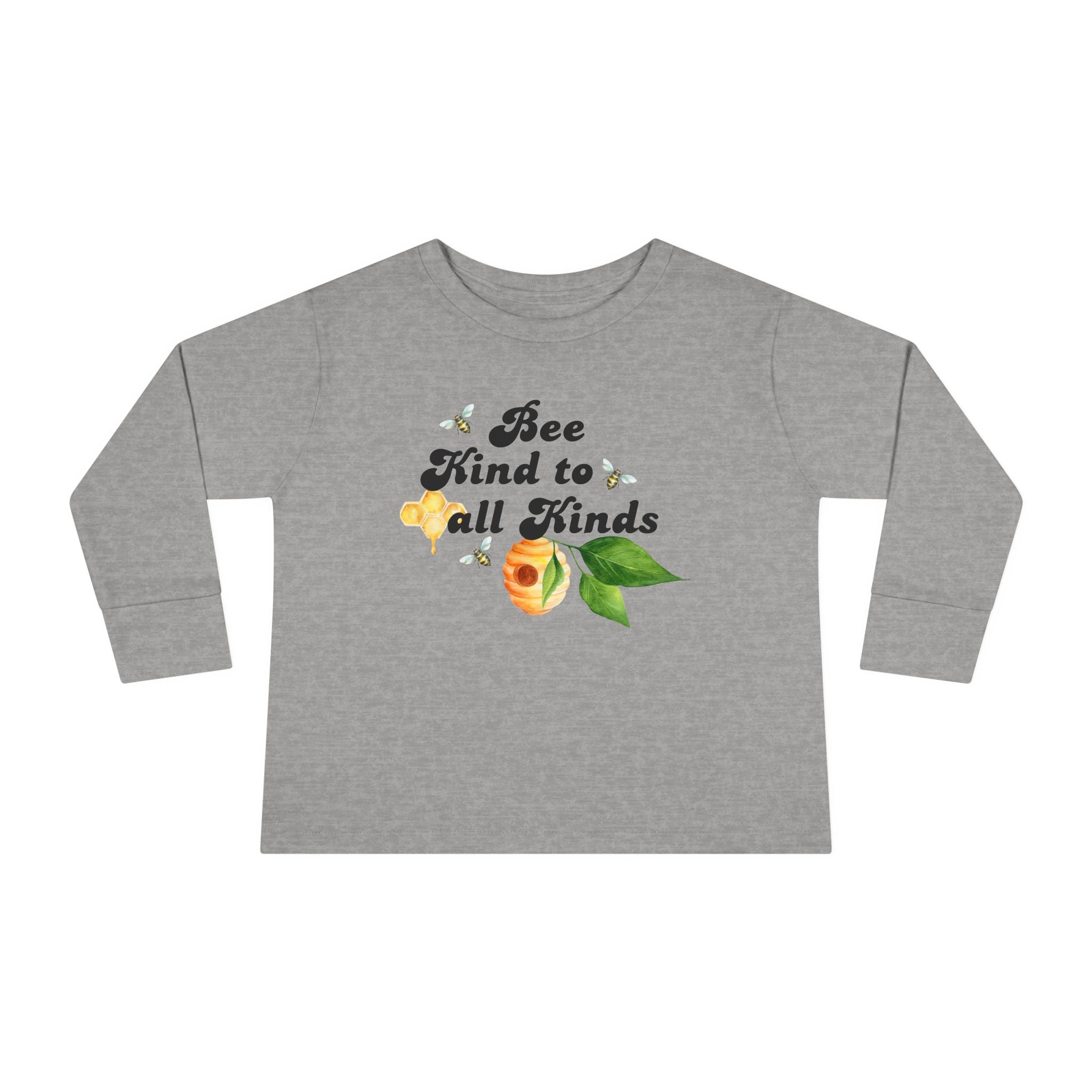 Toddler "Bee Kind" Long Sleeve Tee