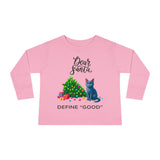 "Dear Santa" Toddler Long Sleeve Tee