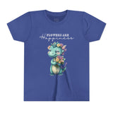 Kids "Flowers are Happiness" DINA Short Sleeve Tee