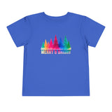 Bold "Merry & Bright" Toddler Short Sleeve Tee