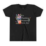 Kids "Sow Joy" Flower Pot Kids Short Sleeve Tee