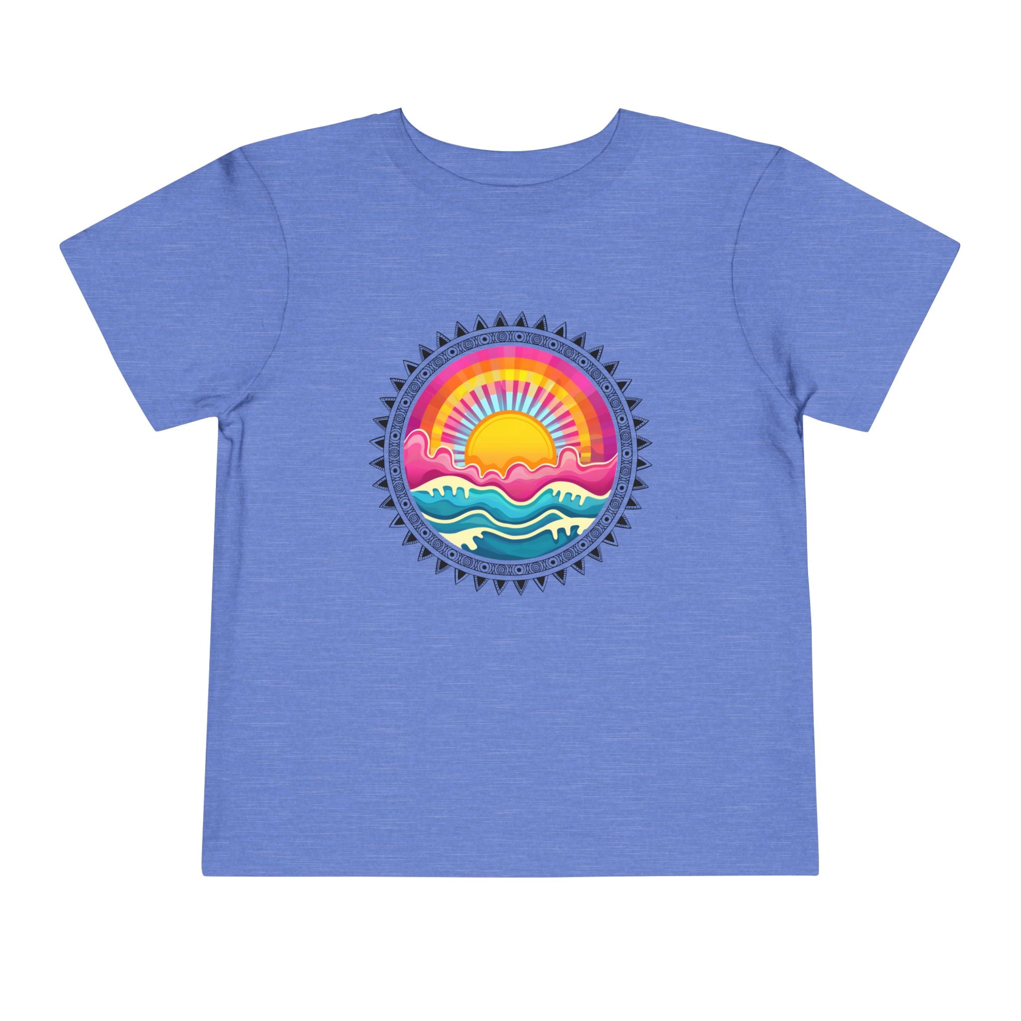 Toddler "Pacific Sunrise" Short Sleeve Tee