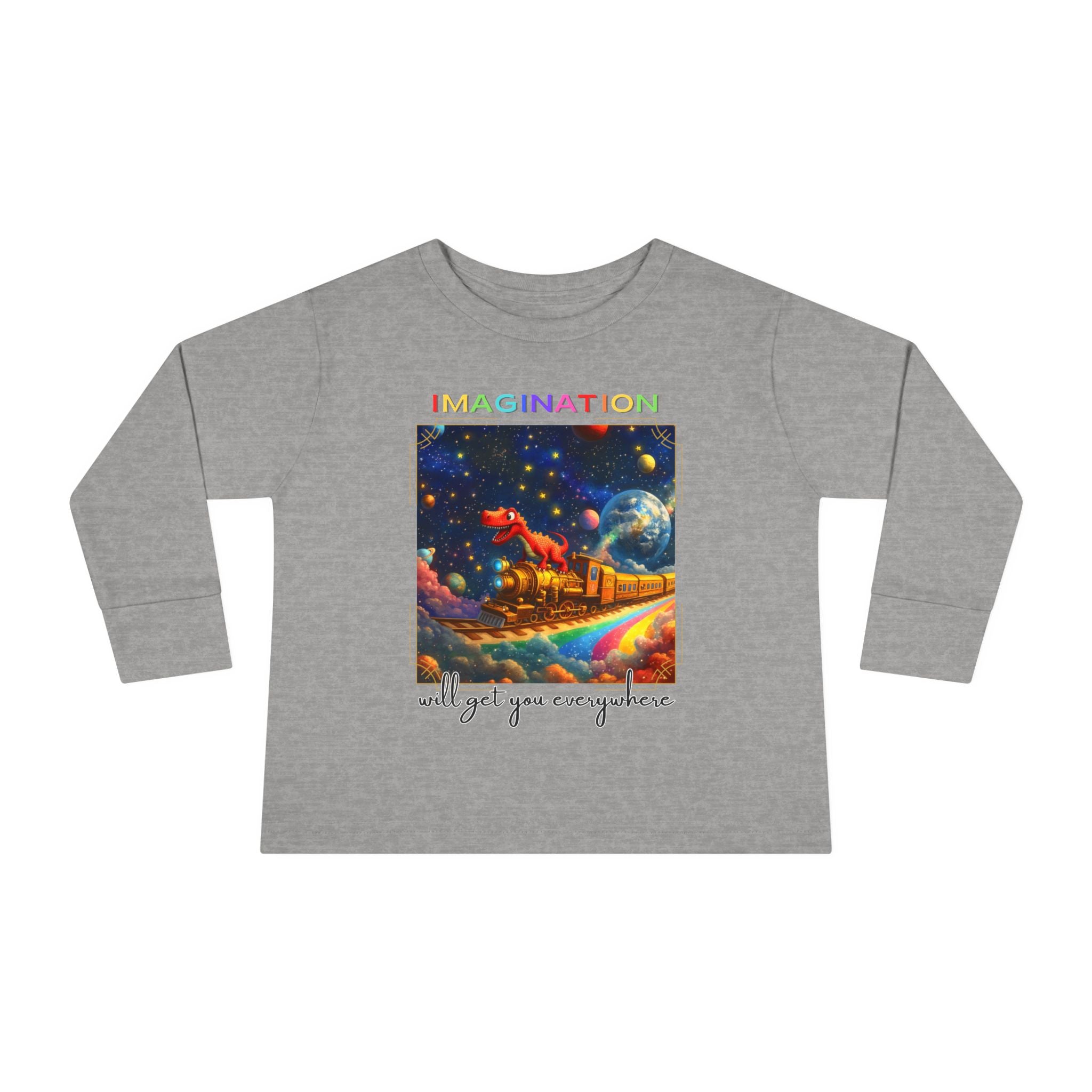 Toddler "Imagination" Long Sleeve Tee