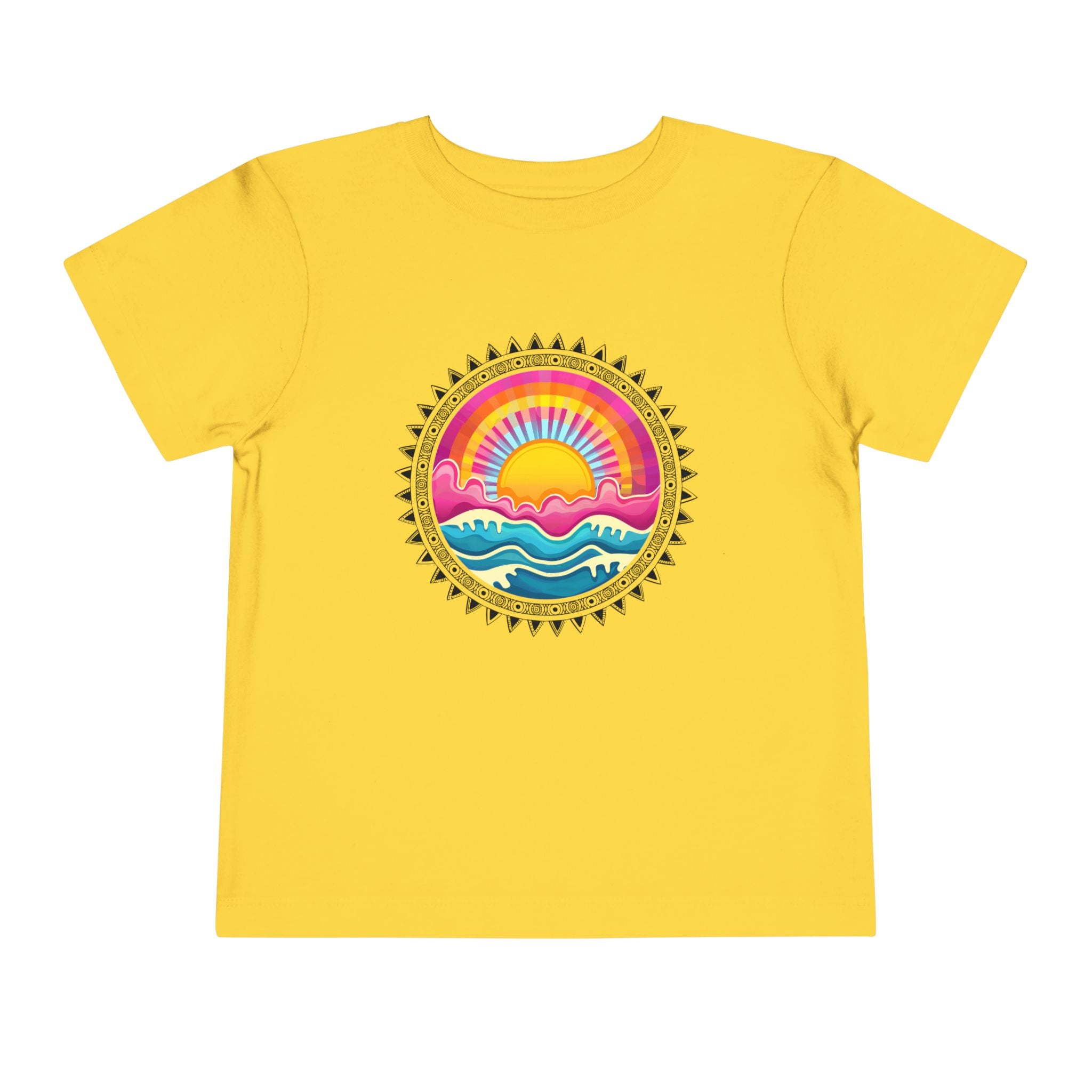 Toddler "Pacific Sunrise" Short Sleeve Tee