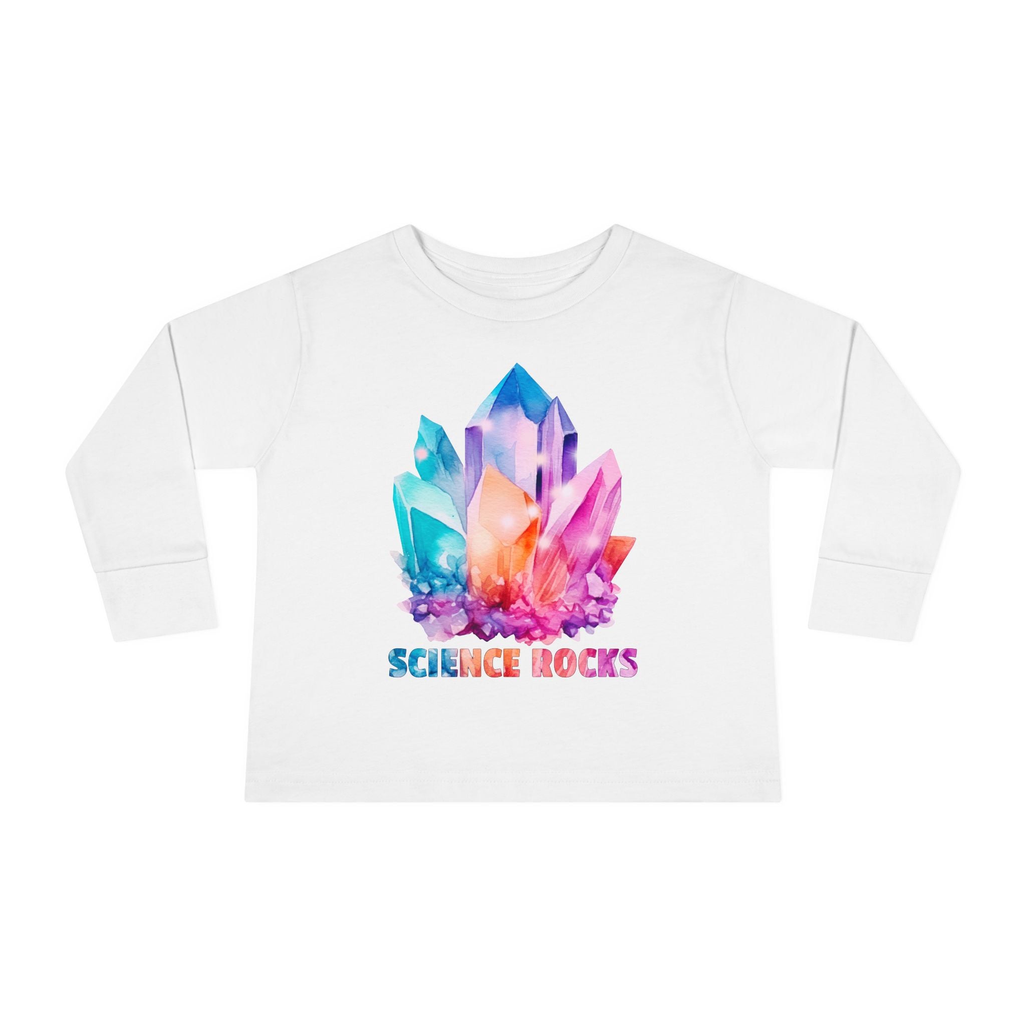 Toddler "Science Rocks" Long Sleeve Tee